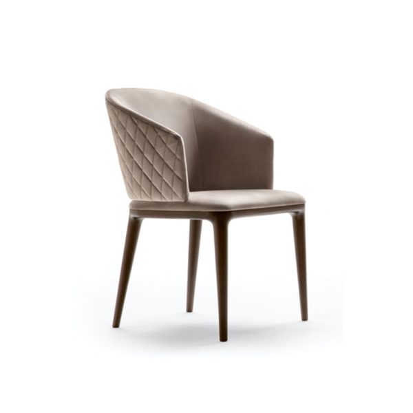 Ādas ēdamistabas krēsls