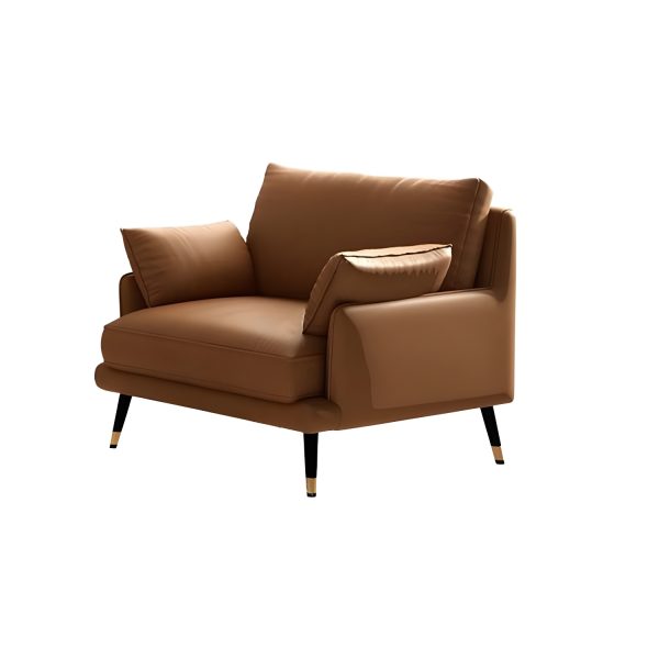 Leather living room chair