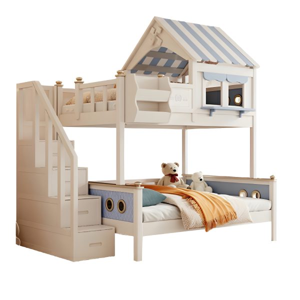Children's bunk bed house