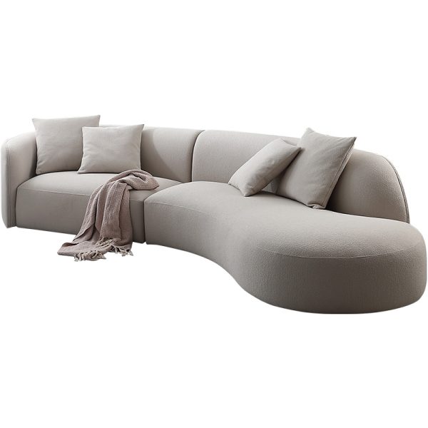 Sofa with pillows