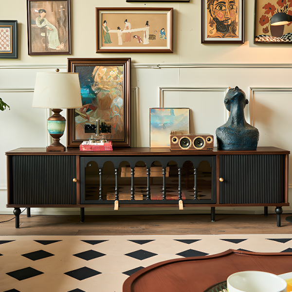 Винтажная подставка под телевизор