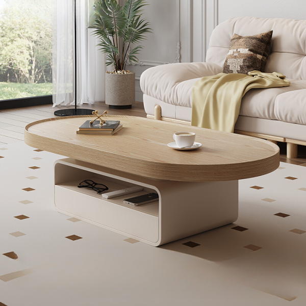 Ovāls kafijas galdiņš