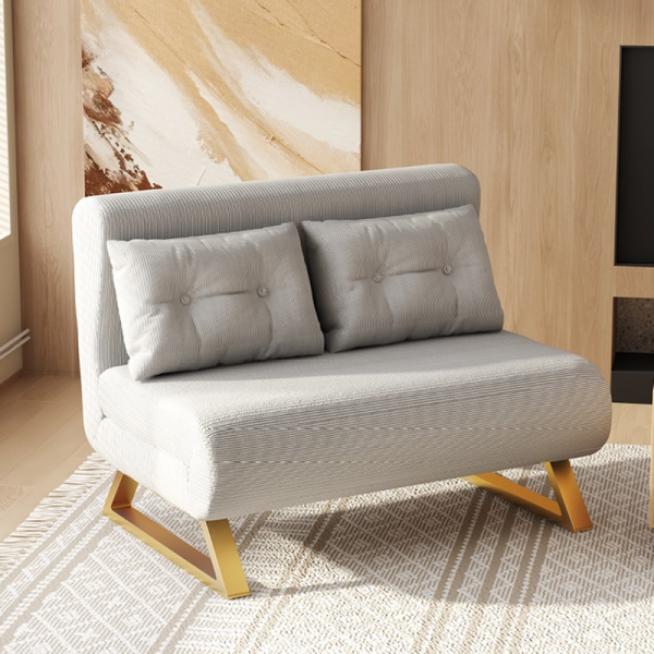 Double folding chair