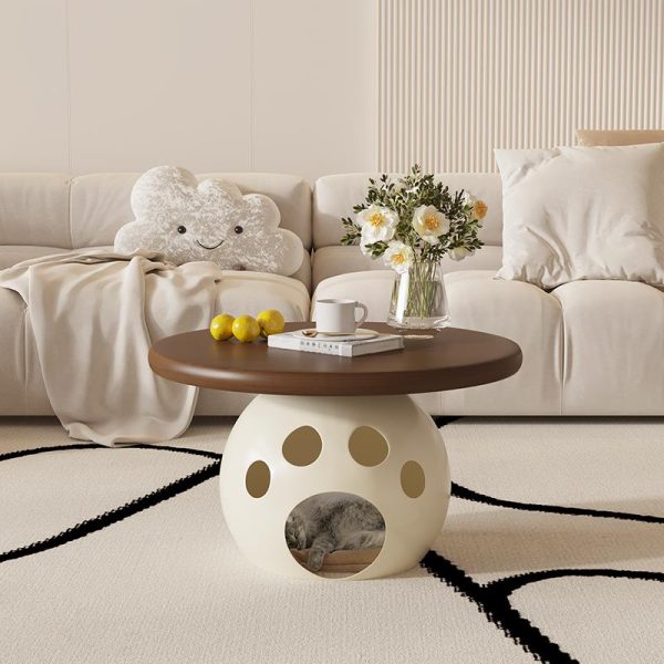 Круглый журнальный столик