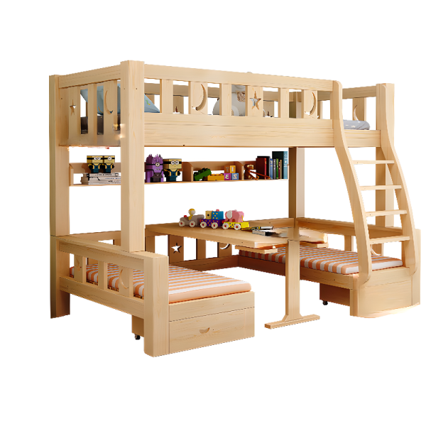 Двухъярусная детская кровать