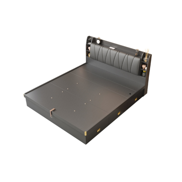 Gulta ar uzglabāšanas sistēmu un matraci