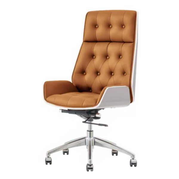 Brown office chair