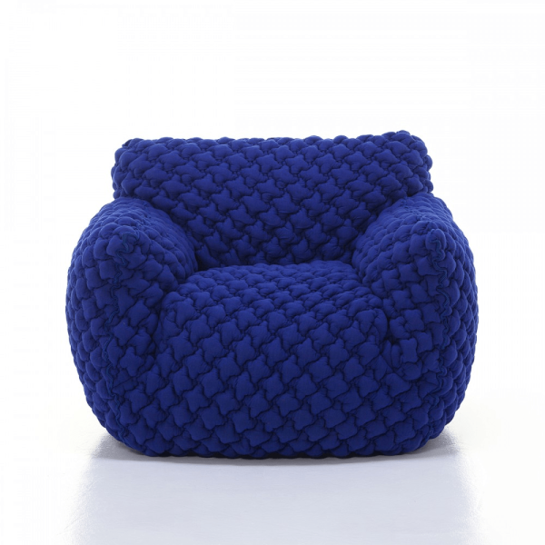 A small lounge chair