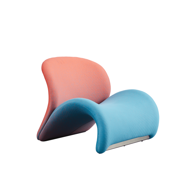 Chair without armrests