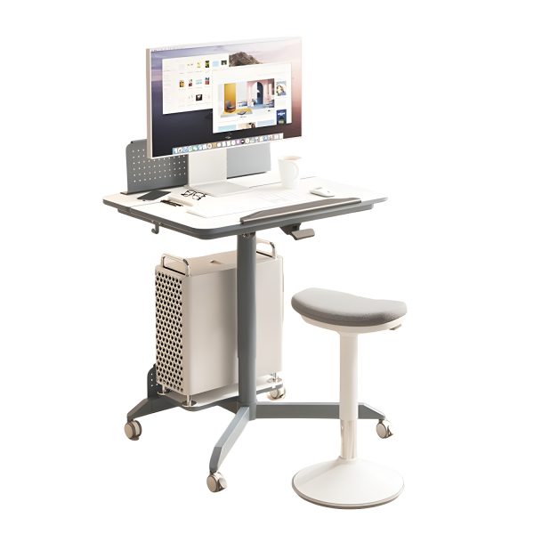 Compact computer desk