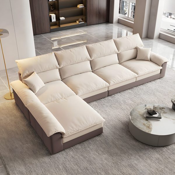 Double modern sofa