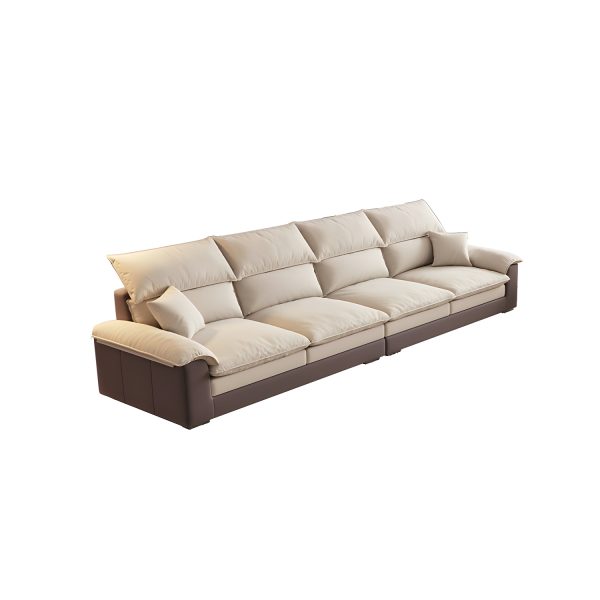 Four-seater sofa for living room