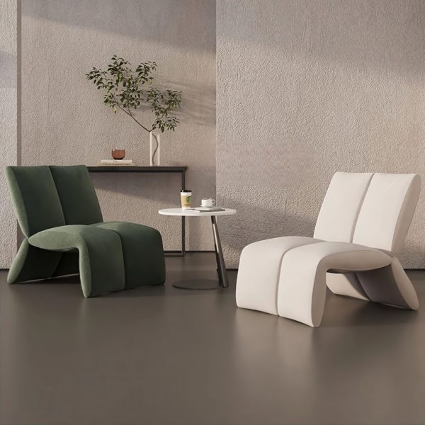 Corduroy living room chair