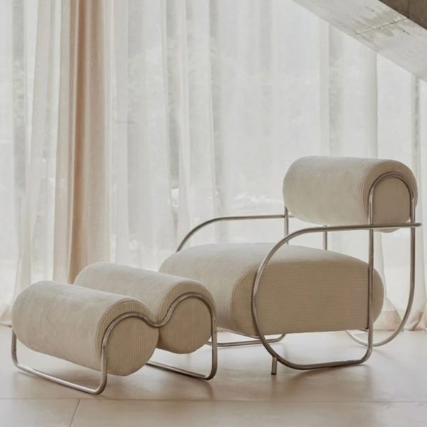 Modern minimalist armchair