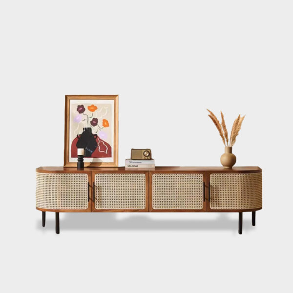 Подставка под телевизор из ротанга Aina Ash Wood