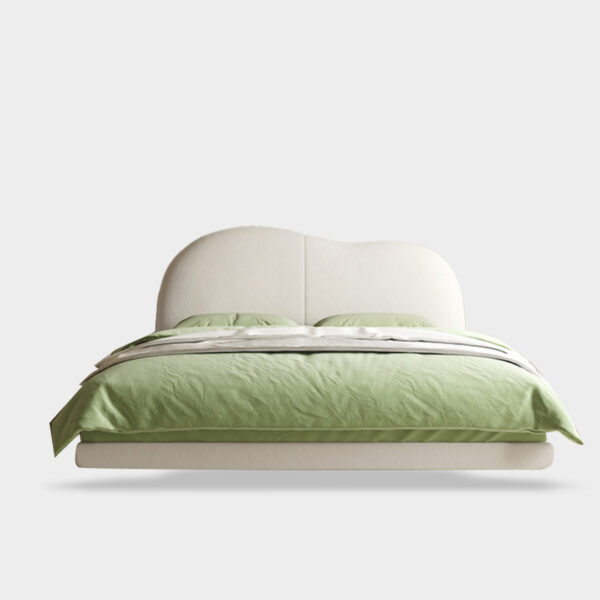 Кожаная плавающая кровать Thyr Modern